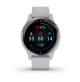 Venu 2S - Silver Stainless Steel Bezel With Mist Gray Case and Silicone Band - 010-02429-12 - Garmin